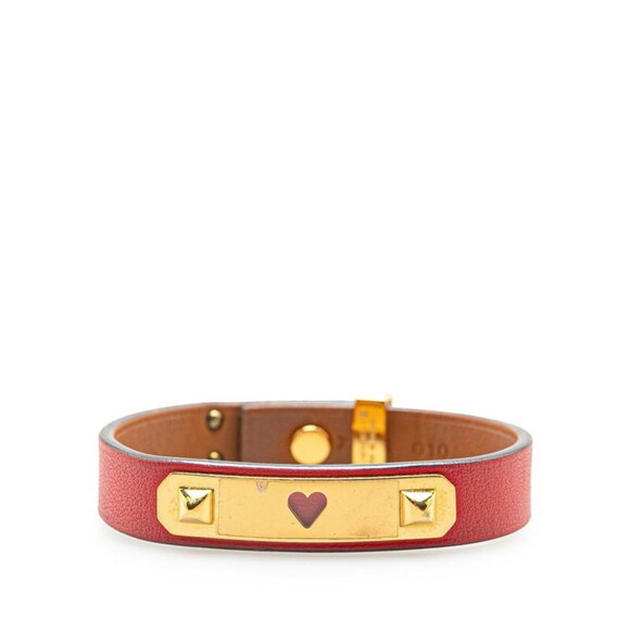 HERMES Red Charm Bracelet - Picture 3 of 9